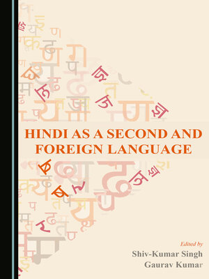 cover image of Hindi as a Second and Foreign Language